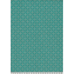 Dekostoff Canvas Anton türkis